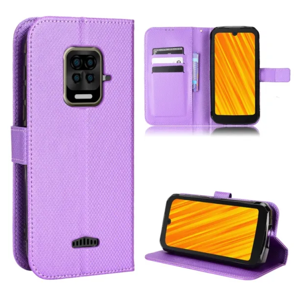 MAGNET Peňaženkový obal Doogee S59 / S59 Pro fialový