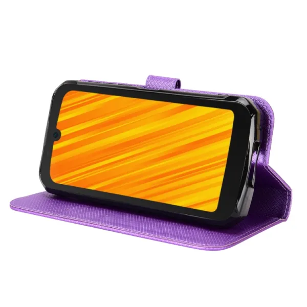MAGNET Peňaženkový obal Doogee S59 / S59 Pro fialový