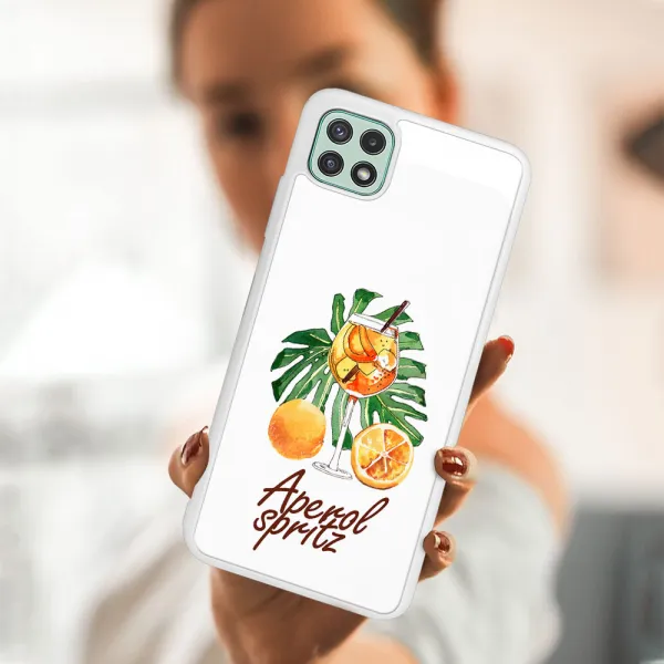 MY ART Silikónový obal Samsung Galaxy A22 5G APEROL (127)