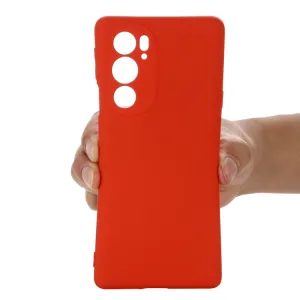 RUBBER Ochranný kryt Motorola Edge 30 Pro červený
