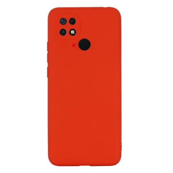 RUBBER Ochranný kryt Xiaomi Redmi 10C červený