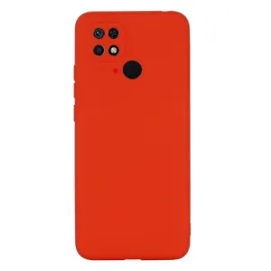 RUBBER Ochranný kryt Xiaomi Redmi 10C červený