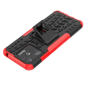 STAND Extra odolný obal Xiaomi Redmi 10C červený