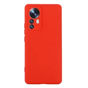 RUBBER Ochranný kryt Xiaomi 12 Pro červený