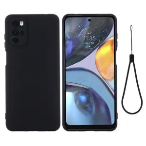 RUBBER Ochranný kryt Motorola Moto G22 čierny