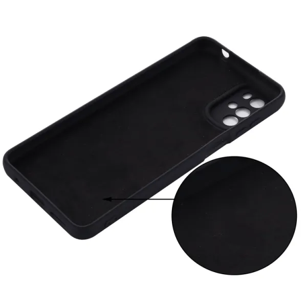 RUBBER Ochranný kryt Motorola Moto G22 čierny