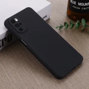 RUBBER Ochranný kryt Motorola Moto G22 čierny