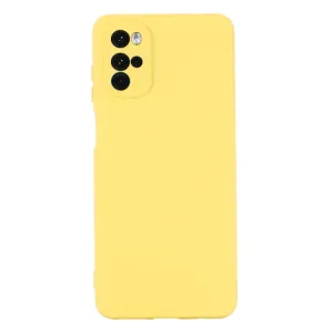 RUBBER Ochranný kryt Motorola Moto G22 žltý