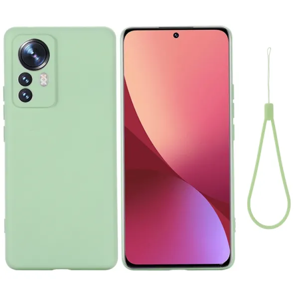 RUBBER Ochranný kryt Xiaomi 12 Pro zelený
