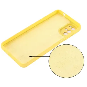 RUBBER Ochranný kryt Motorola Moto G22 žltý