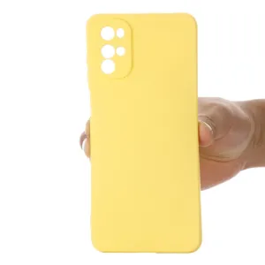 RUBBER Ochranný kryt Motorola Moto G22 žltý