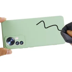 RUBBER Ochranný kryt Xiaomi 12 Pro zelený