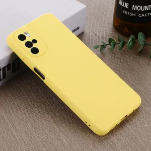 RUBBER Ochranný kryt Motorola Moto G22 žltý