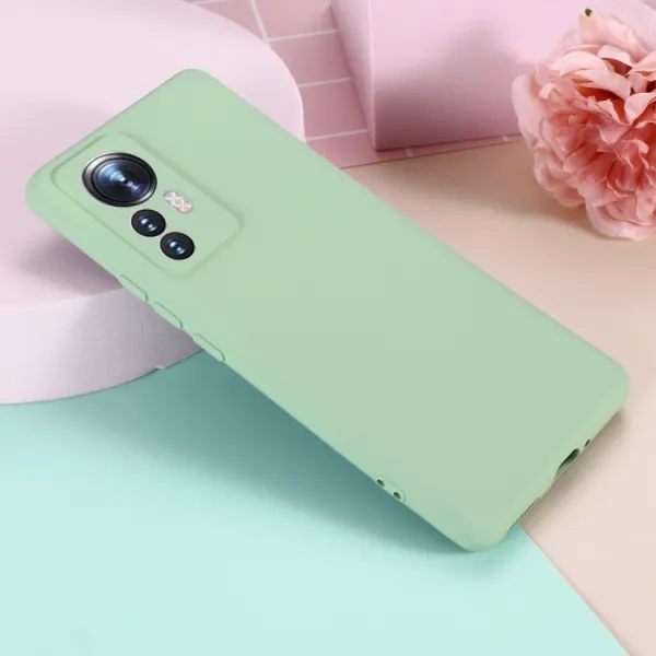 RUBBER Ochranný kryt Xiaomi 12 Pro zelený