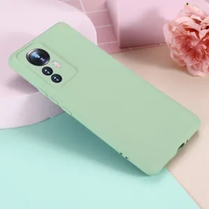 RUBBER Ochranný kryt Xiaomi 12 Pro zelený