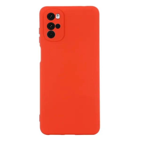 RUBBER Ochranný kryt Motorola Moto G22 červený