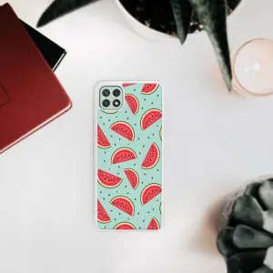MY ART Silikónový obal Samsung Galaxy A22 5G WATERMELON (120)