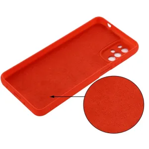 RUBBER Ochranný kryt Motorola Moto G22 červený