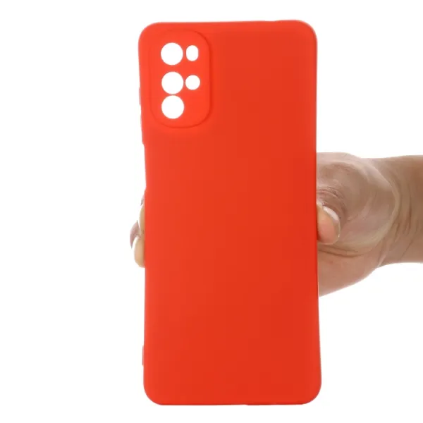 RUBBER Ochranný kryt Motorola Moto G22 červený