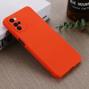 RUBBER Ochranný kryt Motorola Moto G22 červený