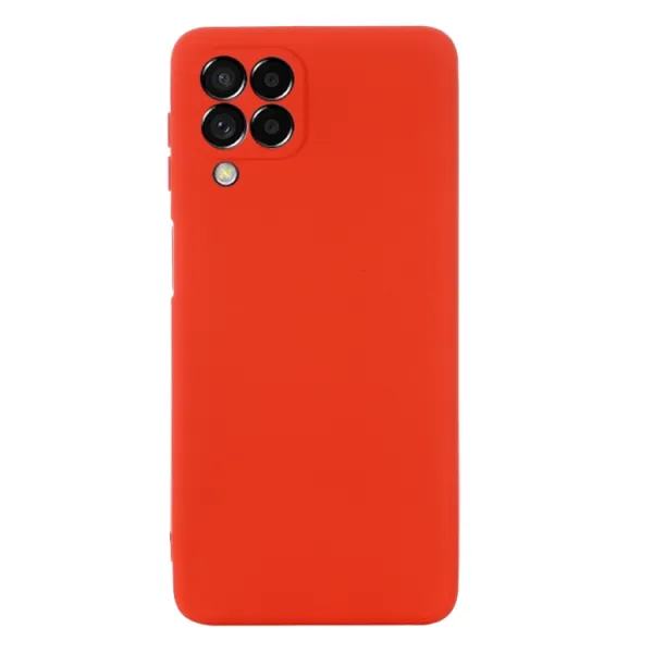 RUBBER Ochranný kryt Samsung Galaxy M53 5G červený