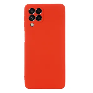 RUBBER Ochranný kryt Samsung Galaxy M53 5G červený