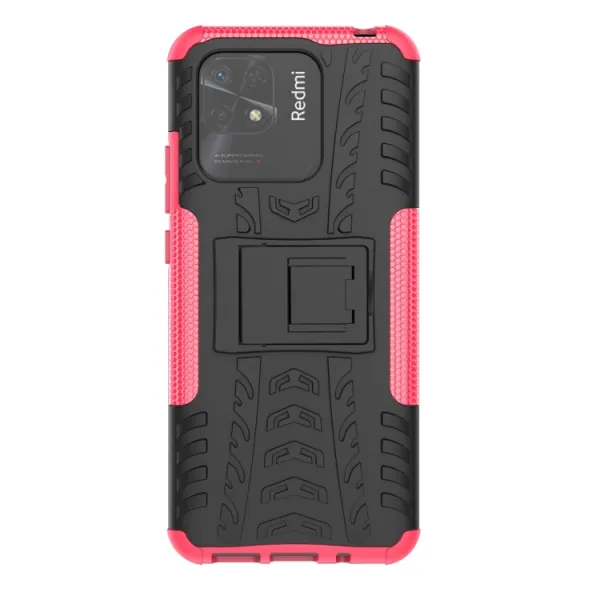 STAND Extra odolný obal Xiaomi Redmi 10C ružový