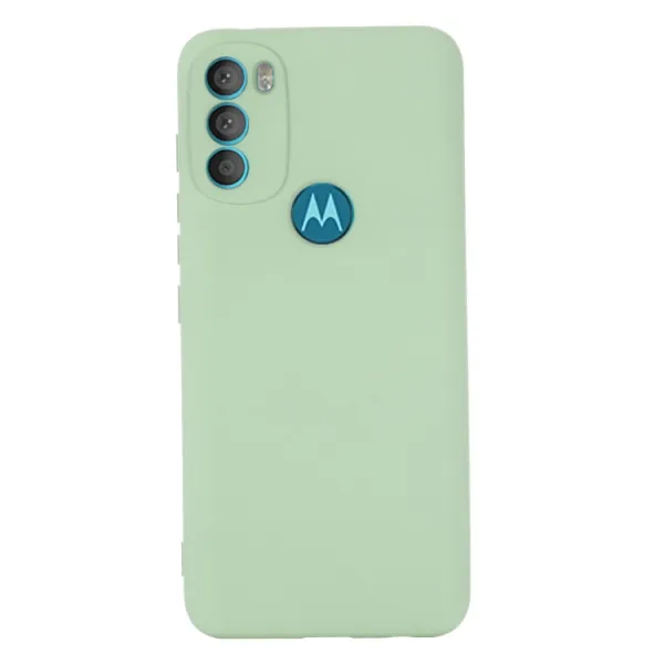 RUBBER Ochranný kryt Motorola Moto G71 5G zelený