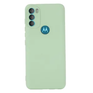 RUBBER Ochranný kryt Motorola Moto G71 5G zelený
