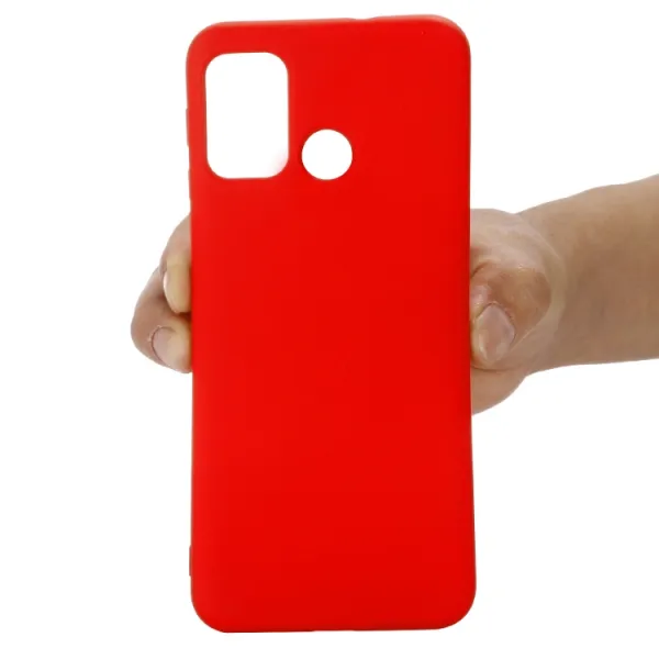 RUBBER Ochranný kryt Motorola Moto G60 červený