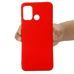 RUBBER Ochranný kryt Motorola Moto G60 červený