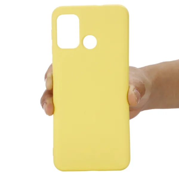 RUBBER Ochranný kryt Motorola Moto G60 žltý