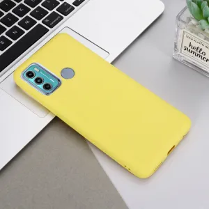 RUBBER Ochranný kryt Motorola Moto G60 žltý