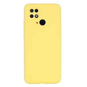 RUBBER Ochranný kryt Xiaomi Redmi 10C žltý