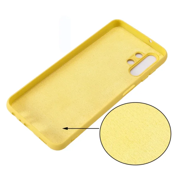 RUBBER Ochranný kryt Samsung Galaxy A13 žltý