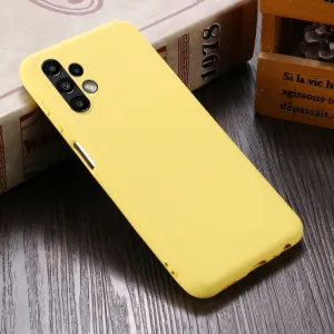 RUBBER Ochranný kryt Samsung Galaxy A13 žltý
