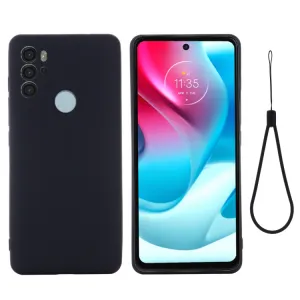 RUBBER Ochranný kryt Motorola Moto G60s čierny