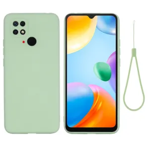 RUBBER Ochranný kryt Xiaomi Redmi 10C zelený