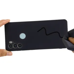 RUBBER Ochranný kryt Motorola Moto G60s čierny