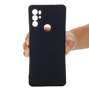 RUBBER Ochranný kryt Motorola Moto G60s čierny