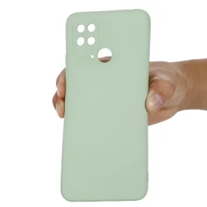 RUBBER Ochranný kryt Xiaomi Redmi 10C zelený