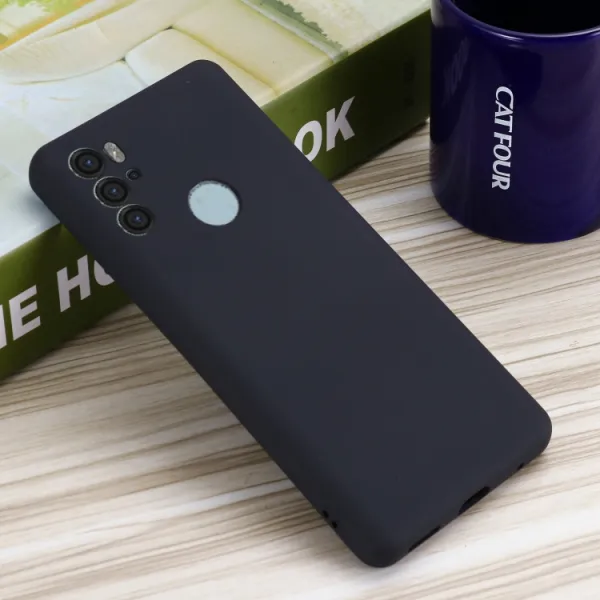 RUBBER Ochranný kryt Motorola Moto G60s čierny