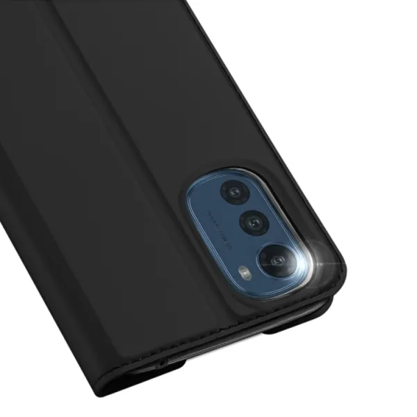 DUX Peňaženkový kryt Motorola Moto E32 / E32s čierny