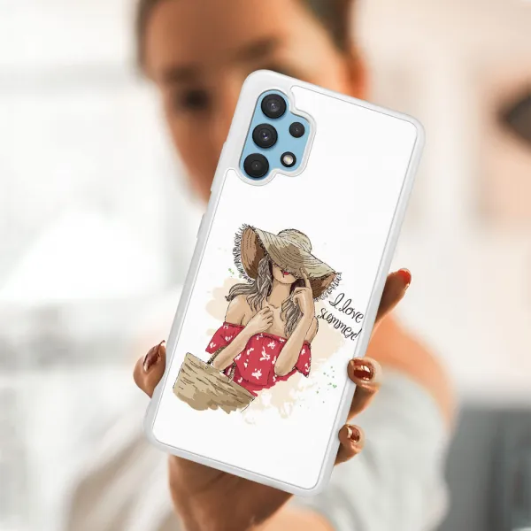 MY ART Silikónový obal Samsung Galaxy A32 SUMMER (129)