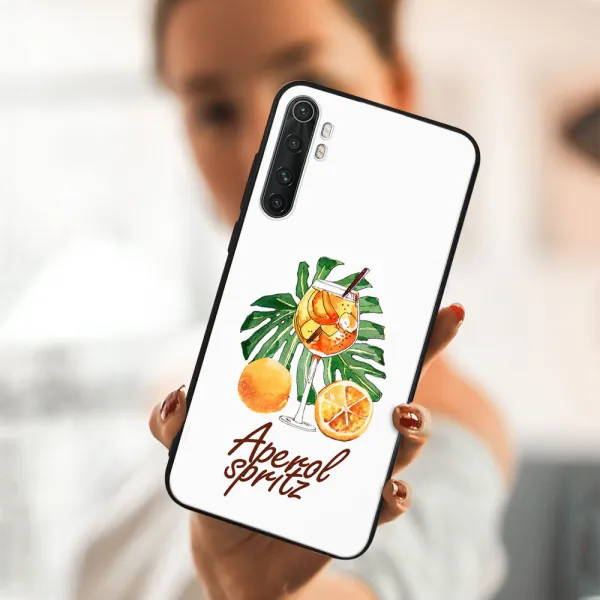 MY ART Silikónový obal Xiaomi Mi Note 10 Lite APEROL (127)