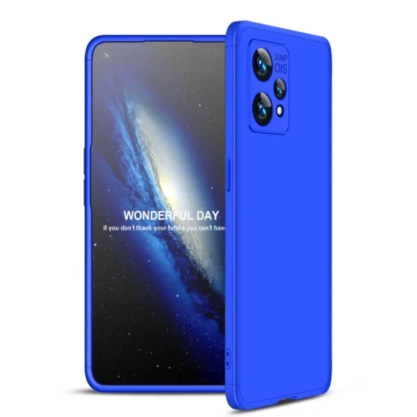 360° Ochranný kryt Realme 9 Pro+ / Realme 9 modrý