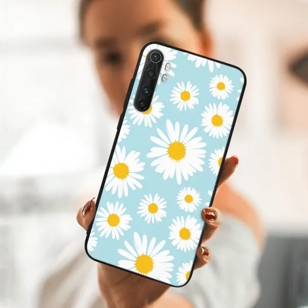 MY ART Silikónový obal Xiaomi Mi Note 10 Lite CAMOMILE (124)