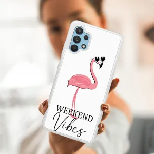 MY ART Silikónový obal Samsung Galaxy A32 VIBES (128)
