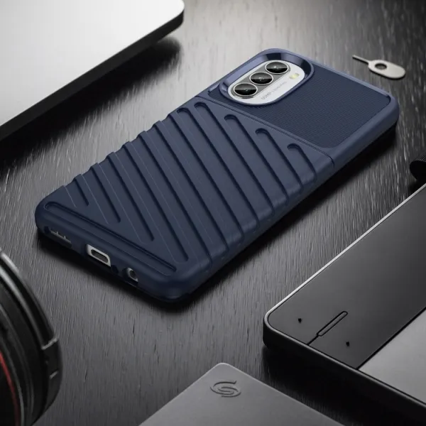 THUNDER Ochranný kryt Motorola Moto G82 5G modrý