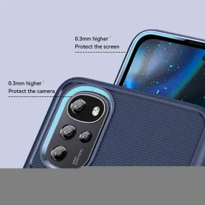 THUNDER Ochranný kryt Motorola Moto E32 / E32s modrý